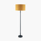 Rhode Matt Black Stick Metal Floor Lamp Base