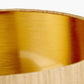 Langston Matt Black Metal Column Floor Lamp Base with Stellan 45cm Gold Slubbed Silk Mix Gold Lined Cylinder Lampshade