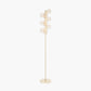Vecchio Lustre Glass Orb and Gold Floor Lamp