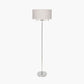 Plaza Silver 5 Light Metal Floor Lamp
