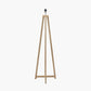 Whitby Grey Wash Wood Tapered 4 Post Floor Lamp Base