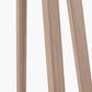 Whitby Grey Wash Wood Tapered 4 Post Floor Lamp Base