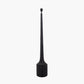Marin Black Wood Tall Neck Floor Lamp Base