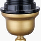 Toma Oiled Wood Tall Neck Floor Lamp Base