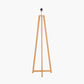 Whitby Natural Wood Tapered 4 Post Floor Lamp Base