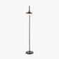 Toulon Black Metal Task Floor Lamp