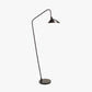 Toulon Black Metal Task Floor Lamp