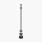 Emilio Matt Black Candlestick Floor Lamp Base