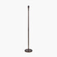 Piero Antique Bronze Metal Candlestick Floor Lamp Base