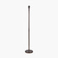Piero Antique Bronze Metal Candlestick Floor Lamp Base