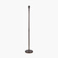 Piero Antique Bronze Metal Candlestick Floor Lamp Base