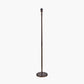 Piero Antique Bronze Metal Candlestick Floor Lamp Base