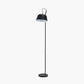 Amalie Black Metal Retro Task Floor Lamp
