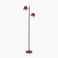 Finn Mulberry Metal Cloche Two Head Floor Lamp