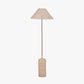 Hali Rattan Base and Shade Floor Lamp