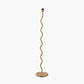 Palau Rattan Wave Floor Lamp Base