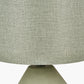 Erika Sage Vintage Textured Ceramic Floor Lamp