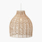 Caswell Natural Rattan Cloche Non Elec Pendant