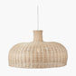 Caswell Natural Rattan Dome Non Elec Pendant