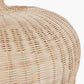 Caswell Natural Rattan Dome Non Elec Pendant