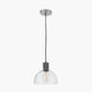 Kingston Clear Glass with Antique Bronze Fitting Elec Pendant