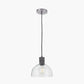 Kingston Clear Glass with Antique Bronze Fitting Elec Pendant