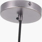 Kingston Clear Glass with Antique Bronze Fitting Elec Pendant