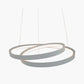 Neptune Grey LED Ring Pendant