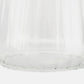 Porto Clear Optic Glass Tapered Pendant