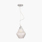 Lisbon Clear Optic Diamond Glass Pendant