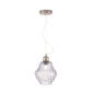 Lisbon Grey Optic Diamond Glass Pendant