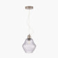 Lisbon Grey Optic Diamond Glass Pendant