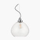 Beja Organic Shape Clear Bubble Glass Pendant