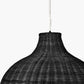 Allona Black Rattan Pendant