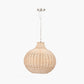 Allona Natural Rattan Pendant