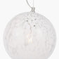 Aurora Speckled White Glass Pendant
