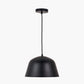 Amalie Black Metal Retro Pendant