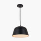 Amalie Black Metal Retro Pendant