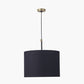 Bryce Black and Gold Metal Ceiling Pendant