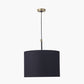 Bryce Black and Gold Metal Ceiling Pendant