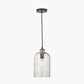 Ophelia Grey Bubble Glass Pendant