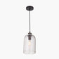 Ophelia Grey Bubble Glass Pendant