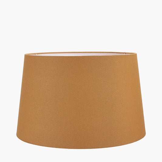 Winston 20cm Mustard Handloom Tapered Lampshade