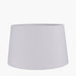 Winston 45cm White Handloom Tapered Lampshade