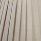 Lyndon 30cm Taupe Silk Mix Knife Pleat Tapered Lampshade
