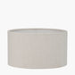 Quinn 30cm Slubby Hopsack Cylinder Lampshade