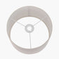 Quinn 30cm Slubby Hopsack Cylinder Lampshade