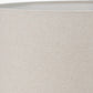 Quinn 45cm Slubby Hopsack Cylinder Lampshade