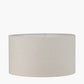 Quinn 50cm Slubby Hopsack Cylinder Lampshade