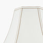 Lyla 35cm Cream Silk Mix Bowed Lampshade
